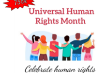 75th Universal Human Rights Month